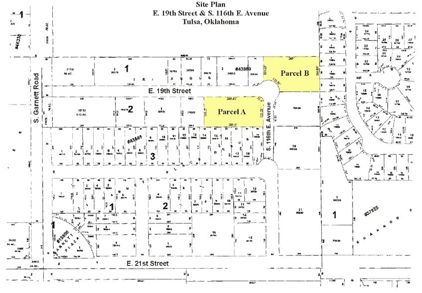 1905 S 116th Ave E, Tulsa, OK à vendre - Plan cadastral – Image 2 sur 2
