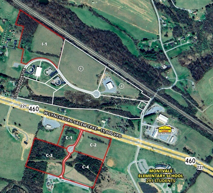 Colonial Fort Drive and W. Lynchburg Salem Turnpike, Montvale, VA à vendre Photo principale– Image 1 sur 2