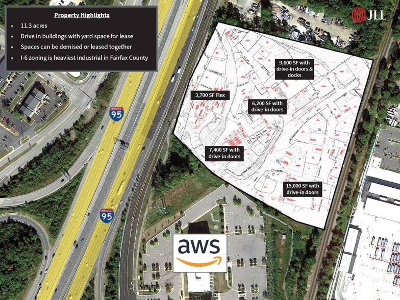 7817 Loisdale Rd, Springfield, VA à louer - Plan de site – Image 2 sur 2