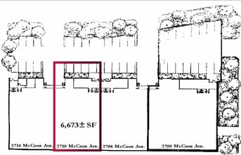2700-2714 McCone Ave, Hayward, CA à louer Plan de site– Image 1 sur 2