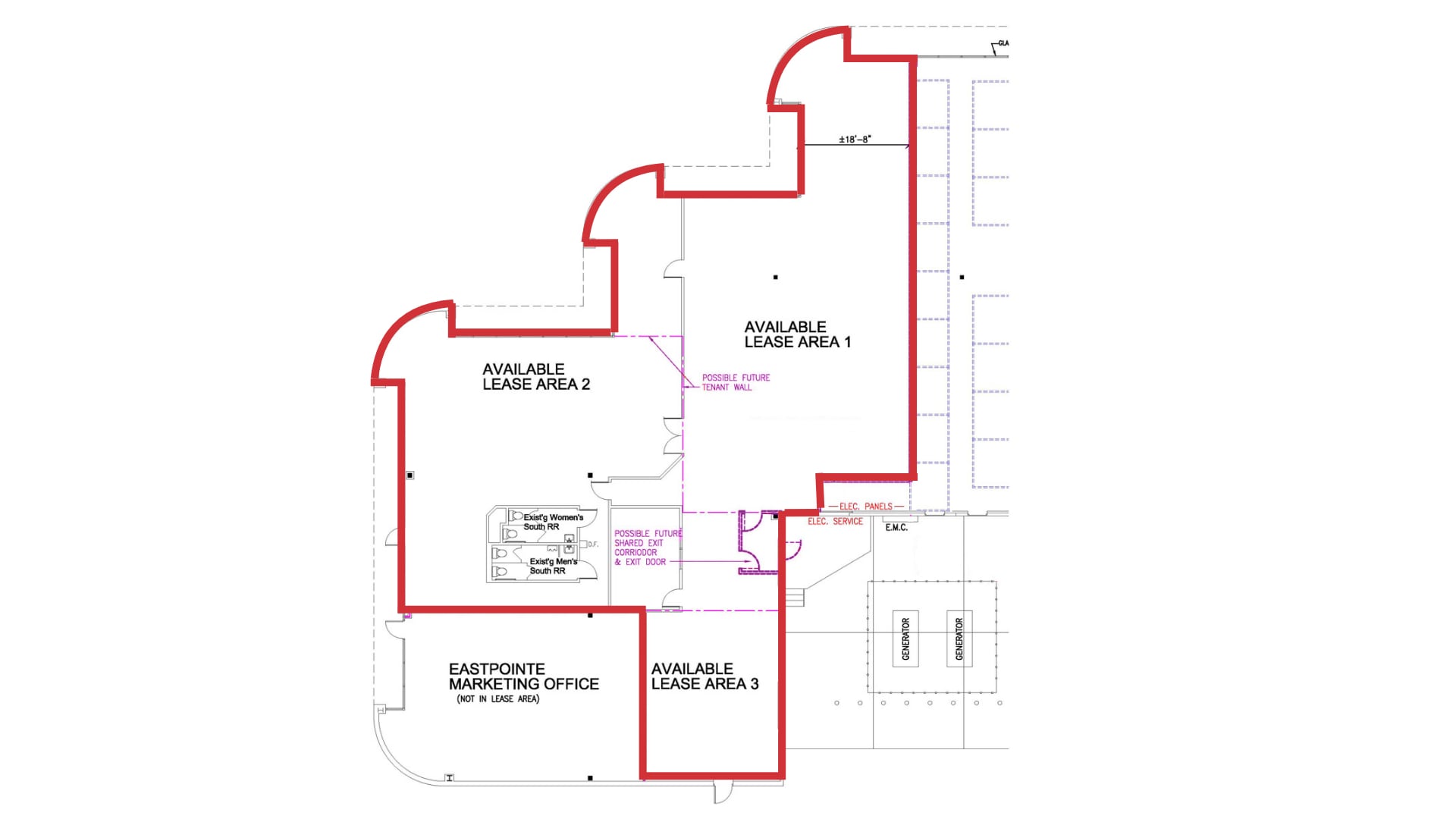 3930 Vantech Dr, Memphis, TN à louer Plan d’étage– Image 1 sur 1