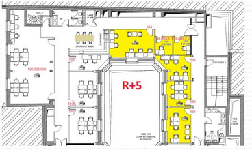 Espace de coworking dans Paris à louer Plan d’étage– Image 1 sur 1