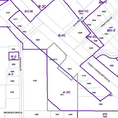 N Woodland Blvd, Deland, FL à vendre - Plan cadastral – Image 3 sur 5