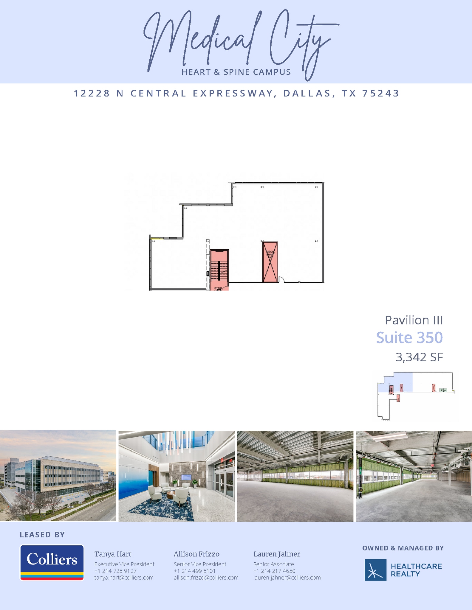 11970 N Central Expy, Dallas, TX à louer Plan d’étage– Image 1 sur 1