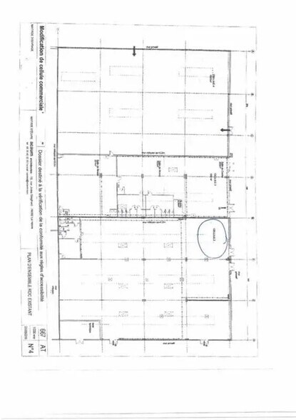 Local commercial dans GONFREVILLE-L'ORCHER à louer - Plan d’étage – Image 3 sur 3