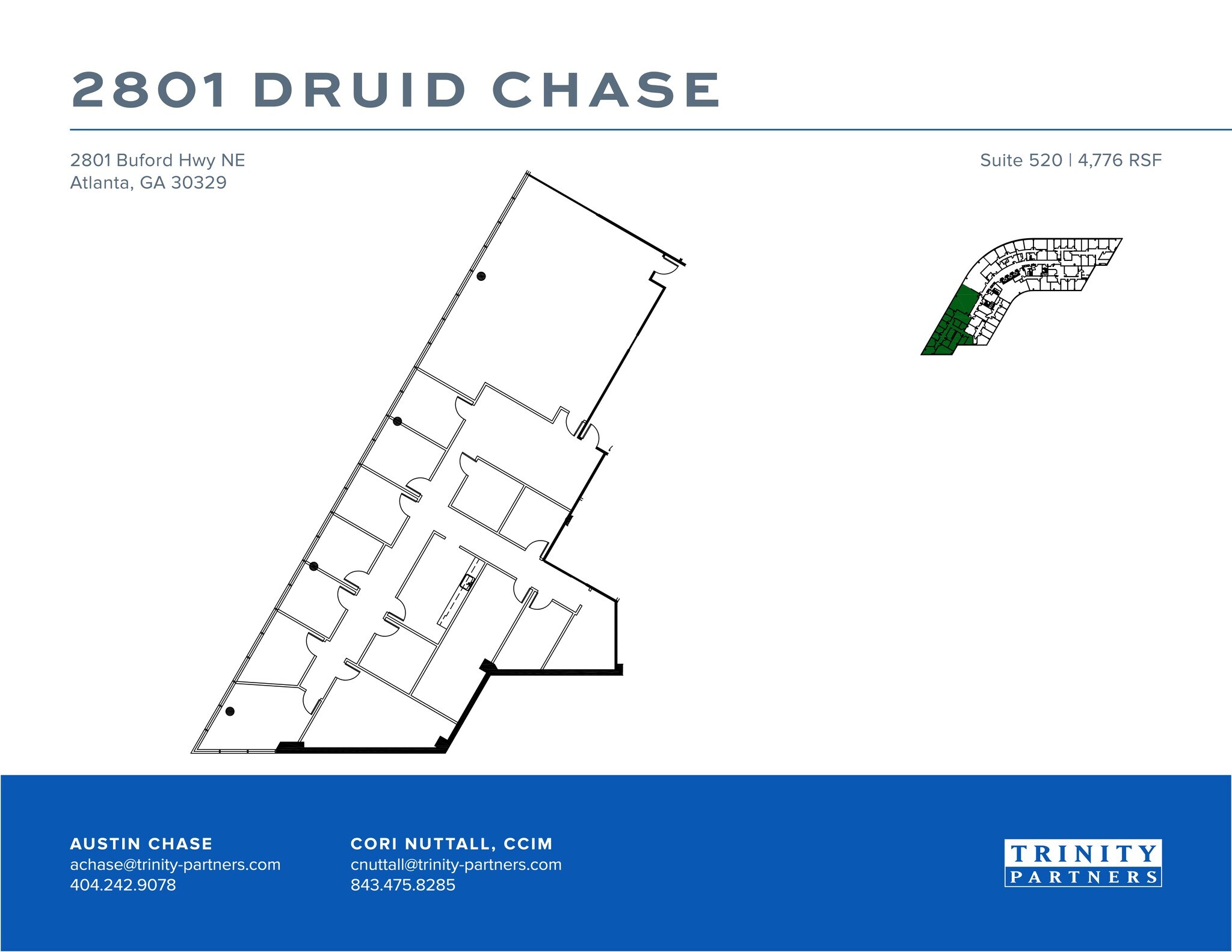 2801 Buford Hwy NE, Atlanta, GA à louer Plan de site– Image 1 sur 1