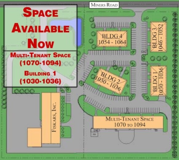 1000 Miners Rd, Saint Joseph, MI à louer - Plan de site – Image 2 sur 4