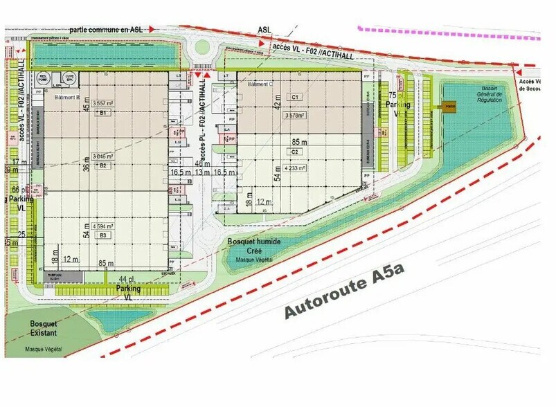 Industriel/Logistique dans Lieusaint à vendre - Photo de l’immeuble – Image 2 sur 2