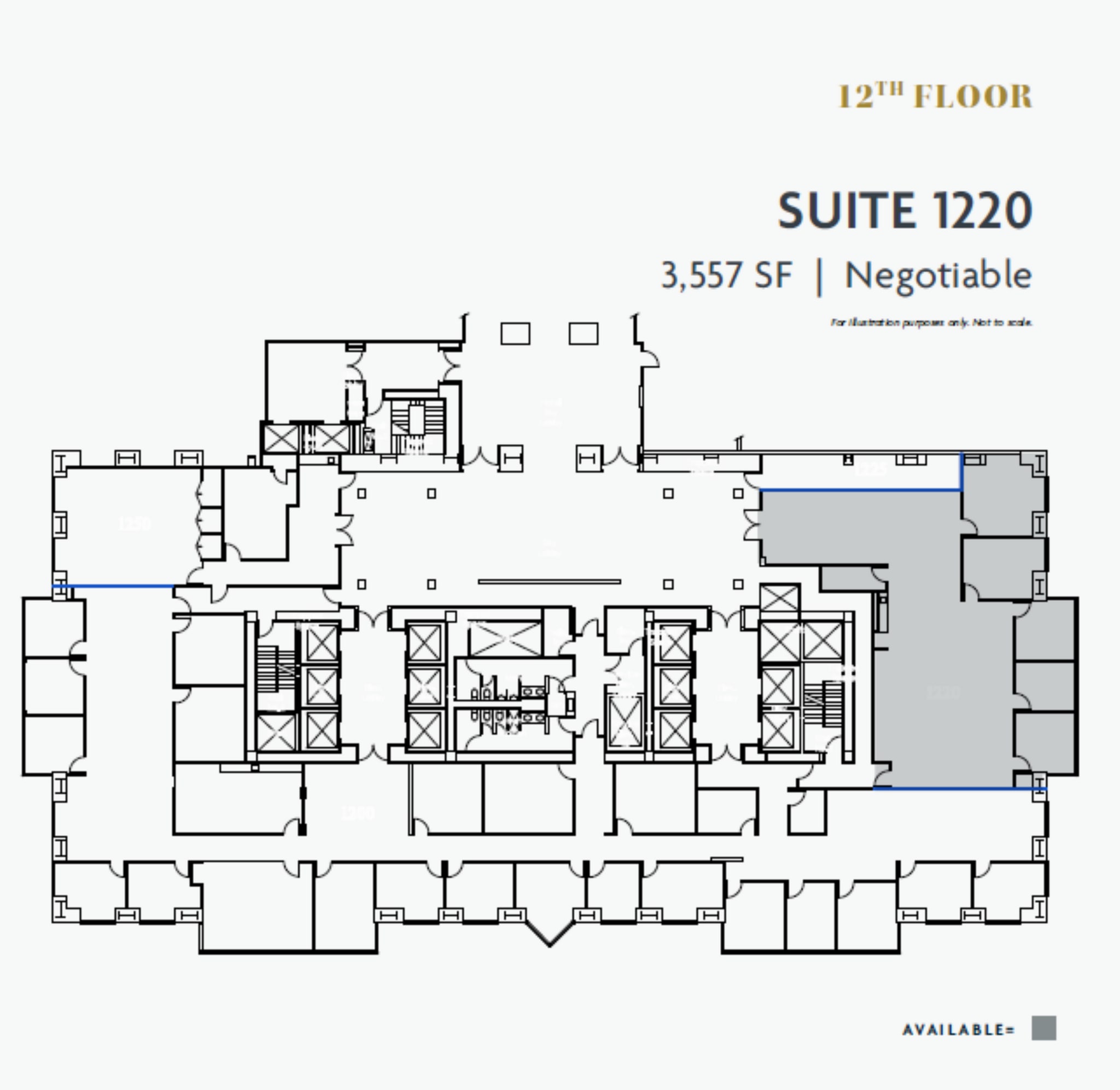 750 B St, San Diego, CA à louer Plan d’étage– Image 1 sur 1