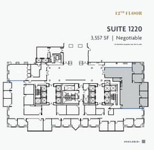750 B St, San Diego, CA à louer Plan d’étage– Image 1 sur 1