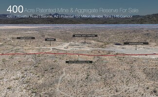 Plus de détails pour 42617 Hovatter Rd, Salome, AZ - Terrain à vendre