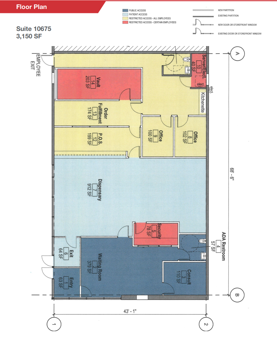 16075-16087 Manchester Rd, Ellisville, MO à louer Plan d’étage– Image 1 sur 1