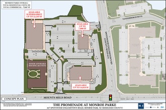 623 Spotswood-Englishtown Rd, Monroe Township, NJ à louer Plan de site– Image 1 sur 1