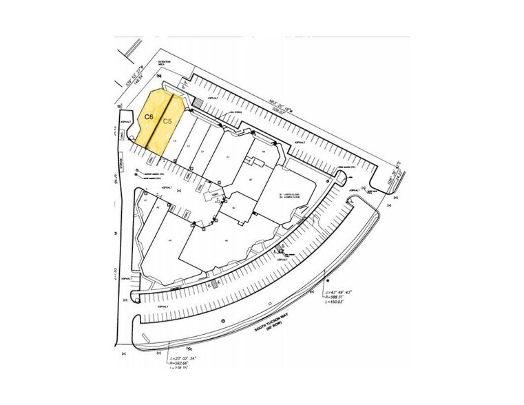 7399 S Tucson Way, Centennial, CO à louer - Plan de site – Image 2 sur 9