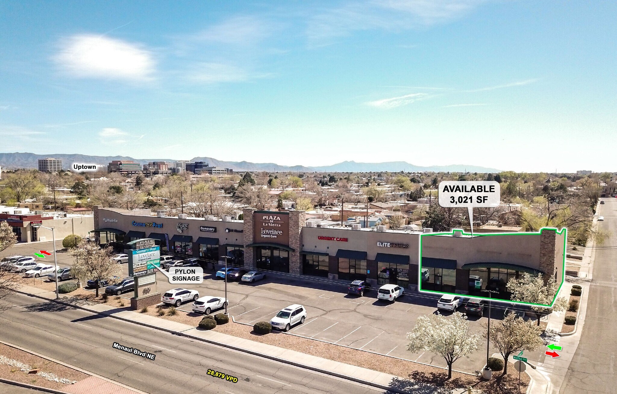 5504 Menaul Blvd NE, Albuquerque, NM à louer Photo principale– Image 1 sur 12