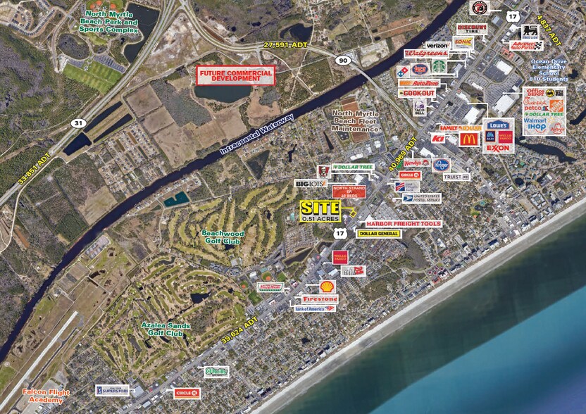 S Hwy 17 N, Myrtle Beach, SC à louer - Aérien – Image 2 sur 3