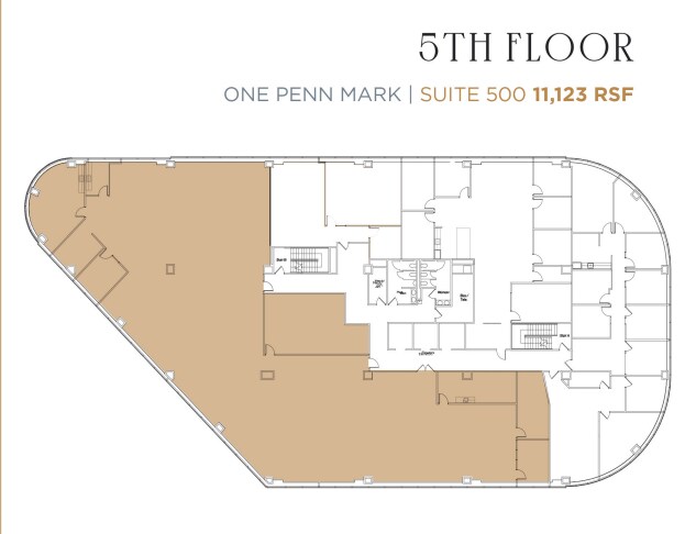 11595 N Meridian St, Carmel, IN à louer Plan d’étage– Image 1 sur 1