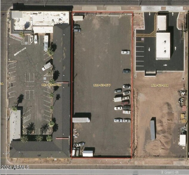 2511 E Van Buren St, Phoenix, AZ à vendre - Photo de l’immeuble – Image 1 sur 1