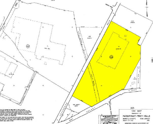 399 Jefferson Rd, Parsippany, NJ à louer - Plan cadastral – Image 2 sur 18