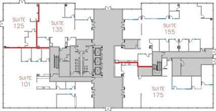 5455 Great America Pky, Santa Clara, CA à louer Plan d’étage– Image 1 sur 1