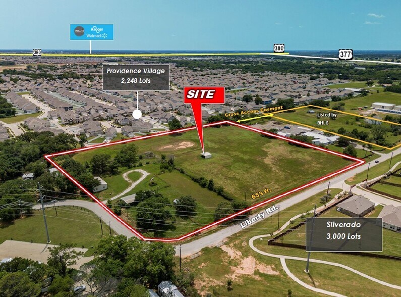 10248 Liberty Rd, Aubrey, TX à vendre - Photo de l’immeuble – Image 2 sur 5