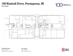 100 Kimball Dr, Parsippany, NJ à louer Plan d’étage– Image 1 sur 1