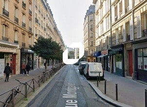 Paris - Vue aérienne vue de carte