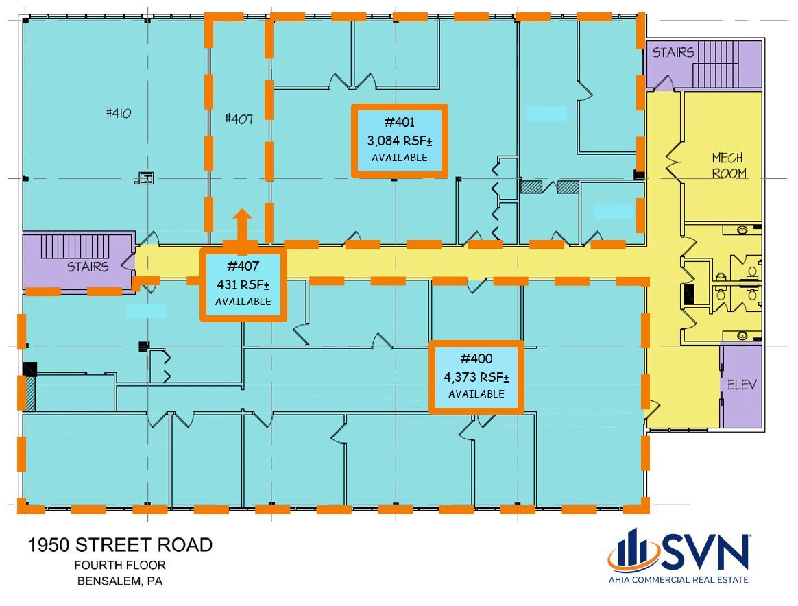 1950 Street Rd, Bensalem, PA à louer Plan d’étage– Image 1 sur 1