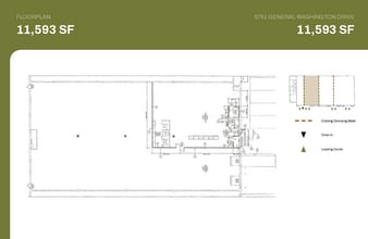 5751 General Washington Dr, Alexandria, VA à louer Plan d’étage– Image 1 sur 2