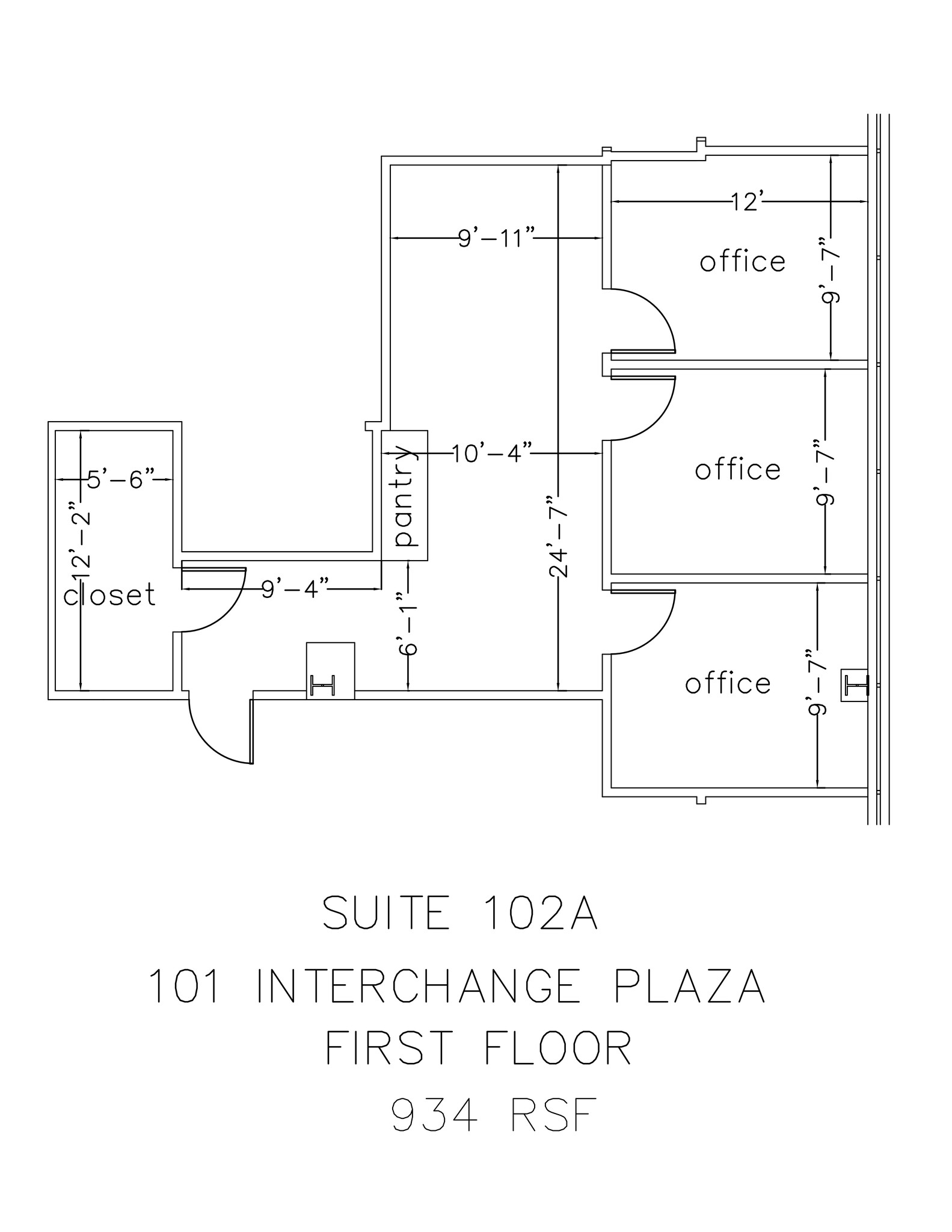 101 Interchange Plz, Cranbury, NJ à louer Plan de site– Image 1 sur 1