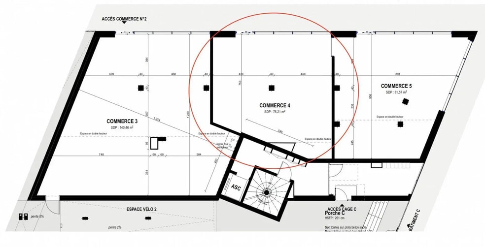 Local commercial dans Fleury-sur-Orne à vendre - Photo de l’immeuble – Image 2 sur 2