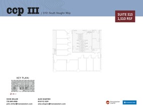 3131 S Vaughn Way, Aurora, CO à louer Plan de site– Image 1 sur 2