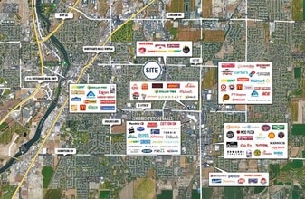 400 S Woodruff Ave, Idaho Falls, ID - Vue aérienne vue de carte