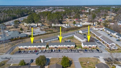 2314 Indian Dr, Jacksonville, NC - VUE AÉRIENNE  vue de carte