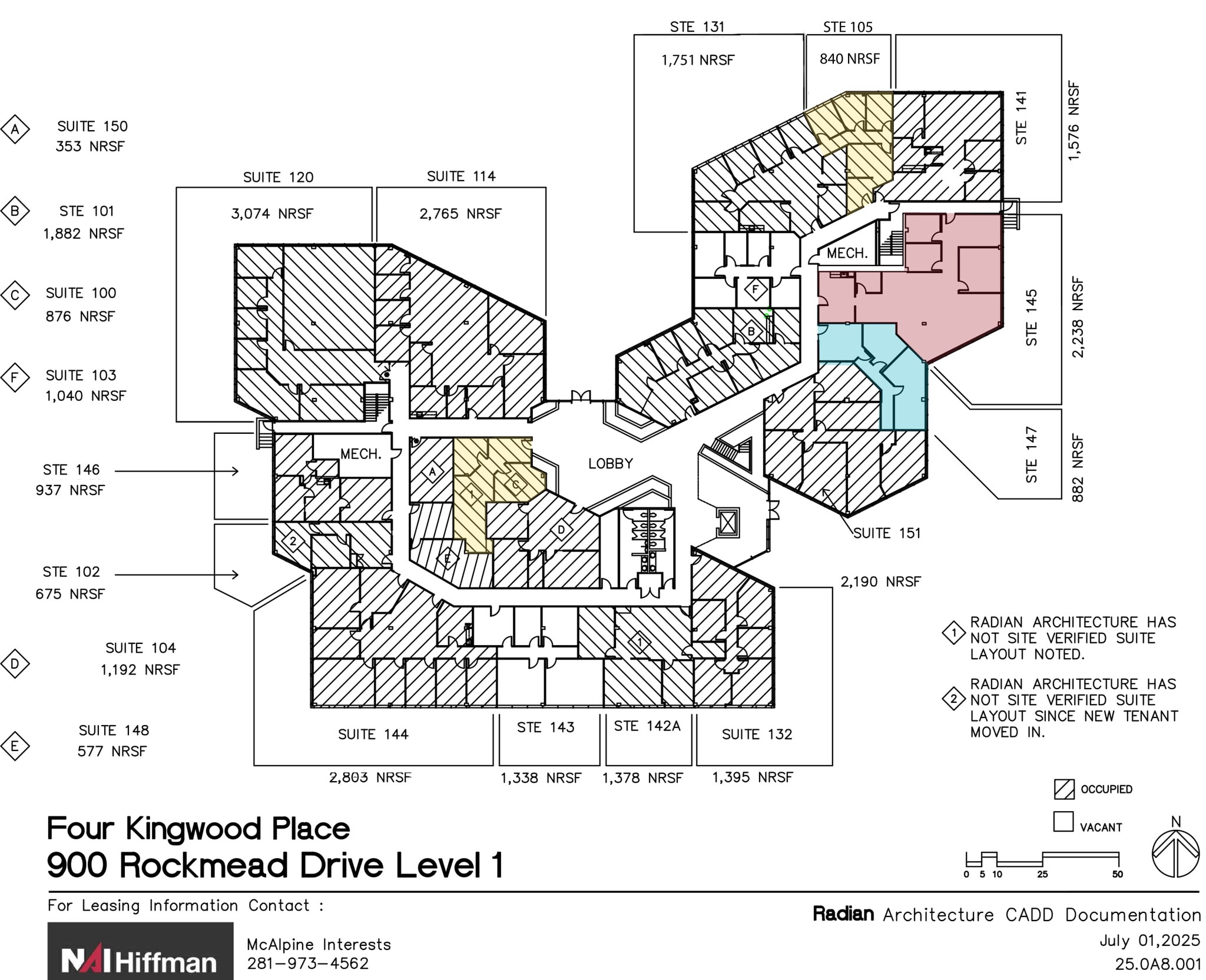 600 Rockmead Dr, Kingwood, TX à louer Plan de site– Image 1 sur 1
