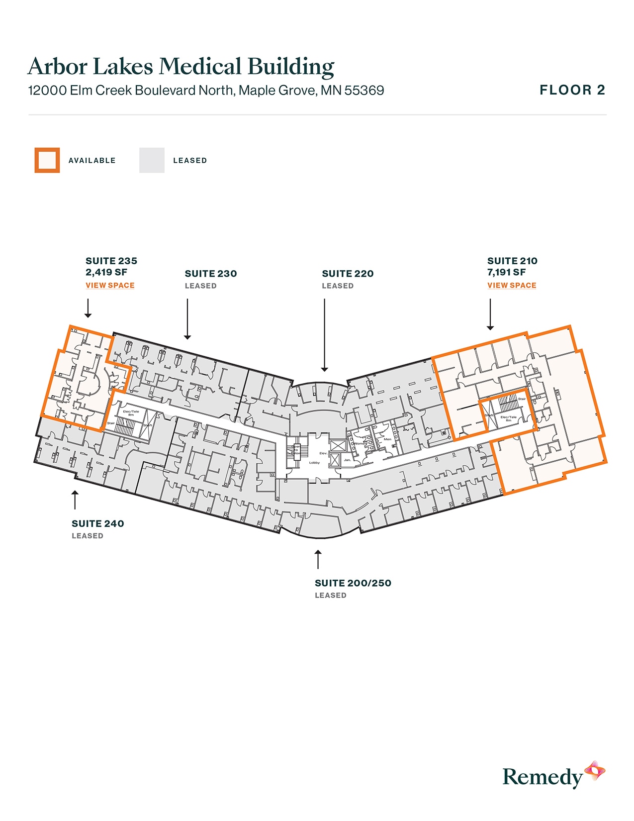 12000 Elm Creek Blvd, Maple Grove, MN à louer Plan d’étage– Image 1 sur 1
