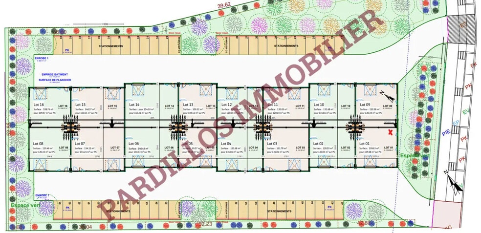 Local d’activités dans DOUVRES-LA-DÉLIVRANDE à louer - Plan de site – Image 1 sur 1