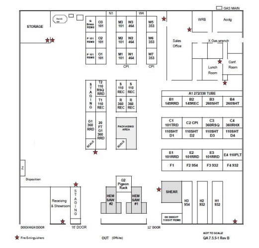 2353 Industrial Pky W, Hayward, CA à louer Plan d’étage– Image 1 sur 1