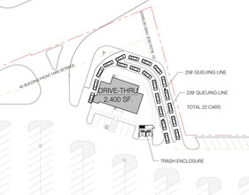 1320 N Columbia St, Milledgeville, GA à louer Plan de site– Image 2 sur 2