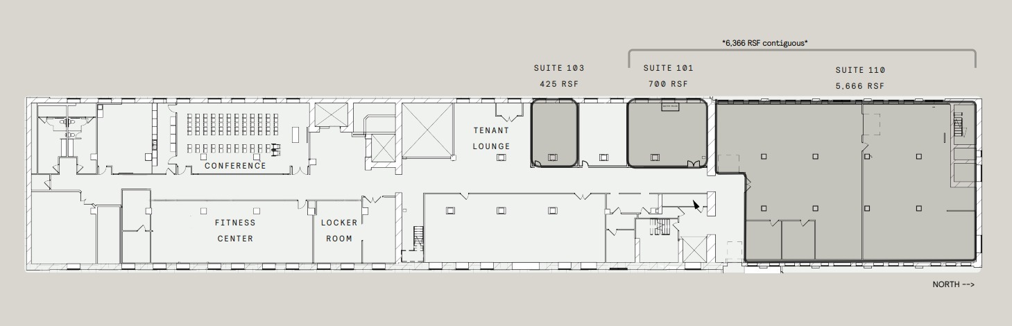 700 W Virginia St, Milwaukee, WI à louer Plan d’étage– Image 1 sur 1