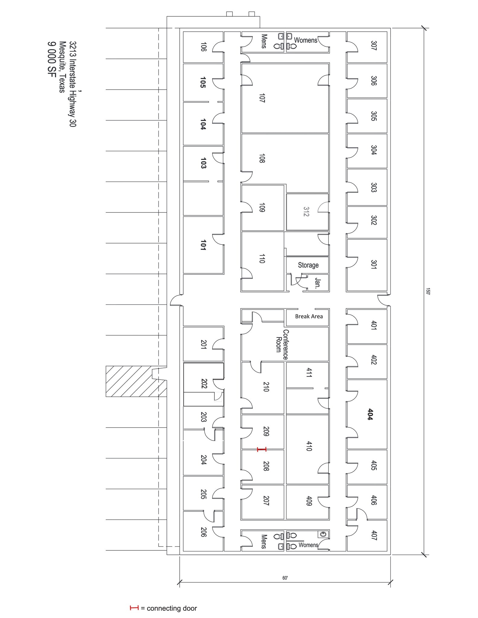 3213 I 30, Mesquite, TX à louer Plan de site– Image 1 sur 1