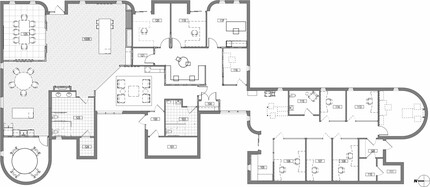 4936-4942 Lincoln Dr, Edina, MN à louer Plan d’étage– Image 1 sur 2