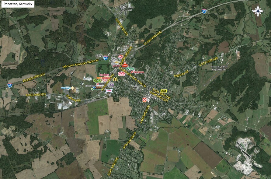 550 W US 62 Hwy, Princeton, KY à louer - Photo de l’immeuble – Image 2 sur 3