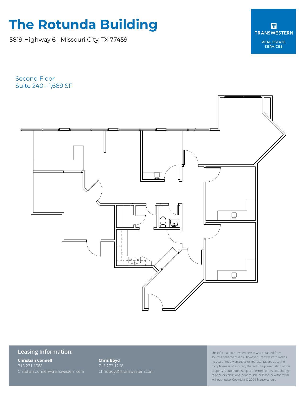 5819 Hwy 6, Missouri City, TX à louer Plan d’étage– Image 1 sur 1
