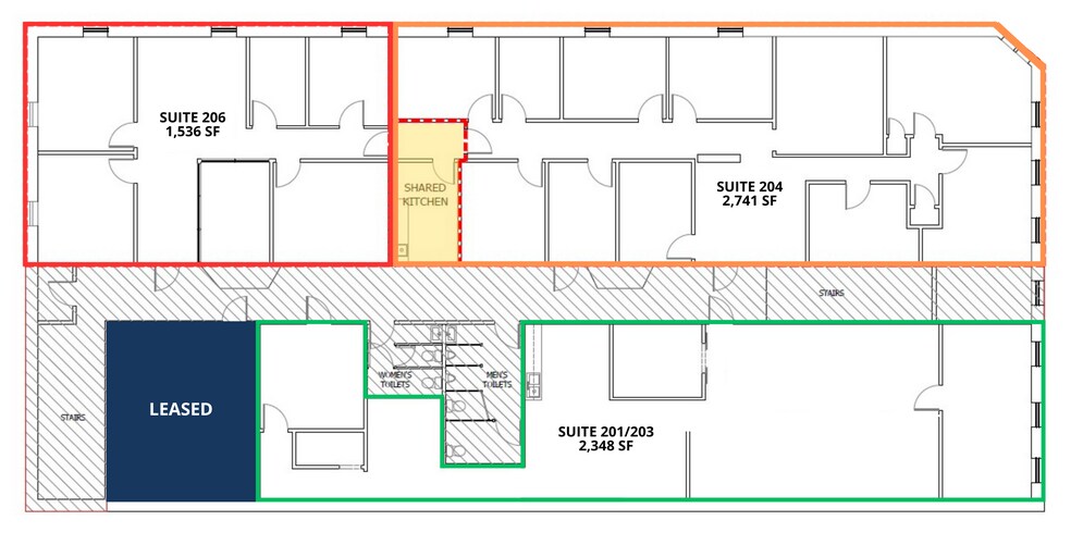 203 E Main St, Round Rock, TX à louer - Plan d’étage – Image 3 sur 7