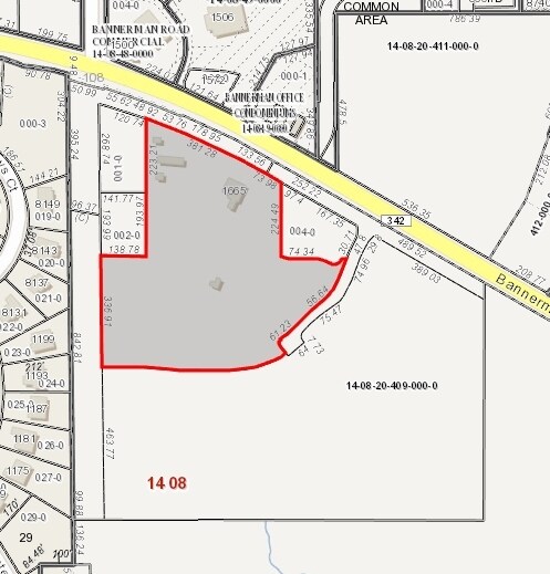 1665 Bannerman Rd, Tallahassee, FL à louer - Plan cadastral – Image 2 sur 6