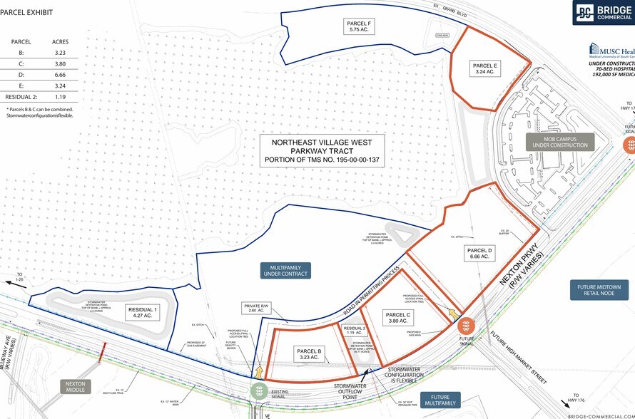 00 Nexton Pky, Summerville, SC à vendre - Plan cadastral – Image 2 sur 3