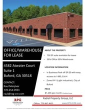 4582 Atwater Ct, Buford, GA à louer Photo de l’immeuble– Image 1 sur 3