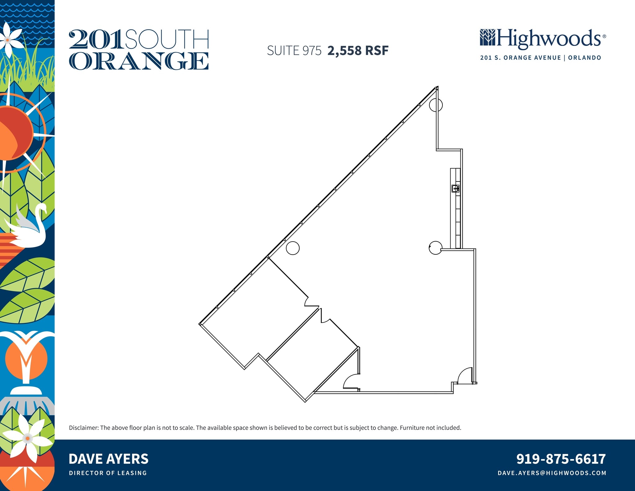 201 S Orange Ave, Orlando, FL à louer Plan de site– Image 1 sur 1