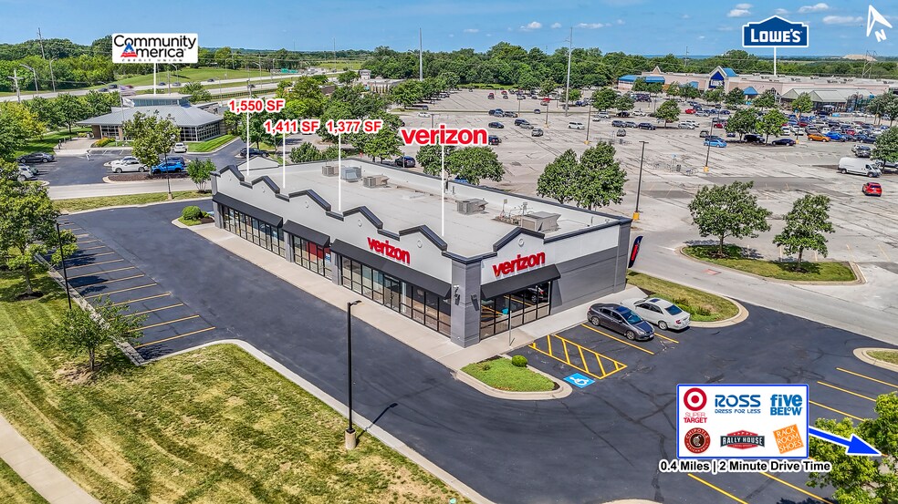 16010-16022 W 65th St, Shawnee, KS à louer - Photo de l’immeuble – Image 1 sur 2